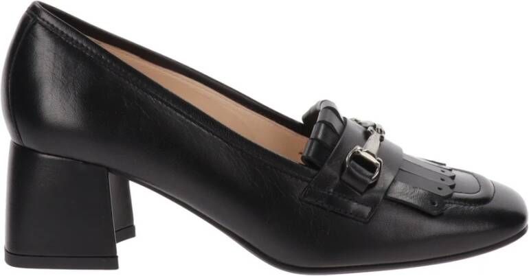 Nerogiardini Leren Hoge Hakken Schoenen Vrouwen Black Dames