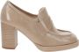 Nerogiardini Leren Hoge Hakken Schoenen Vrouwen Beige Dames - Thumbnail 8