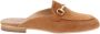 Nerogiardini Leren Sabot Schoenen Brown Dames - Thumbnail 1