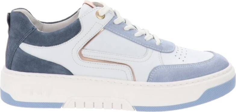 Nerogiardini Leren Vetersneakers voor Dames White Dames