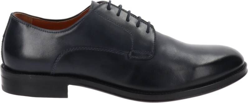 Nerogiardini Leren Veterschoenen Blue Heren