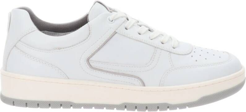 Nerogiardini Leren Vetersneakers White Heren