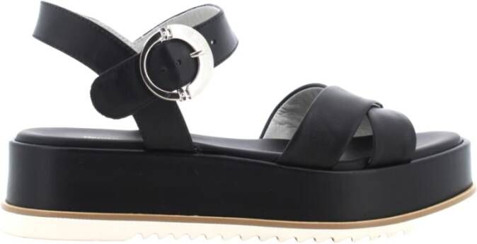 Nerogiardini Platform Sandalen voor Vrouwen Black Dames