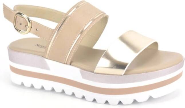 Nerogiardini Platte sandalen Beige Dames