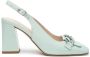 Nerogiardini Becaud Slingback Schoenen Blue Dames - Thumbnail 10