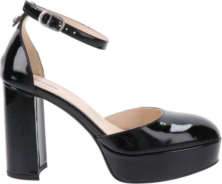 Nerogiardini Pumps van hoogwaardige huidstof Black Dames