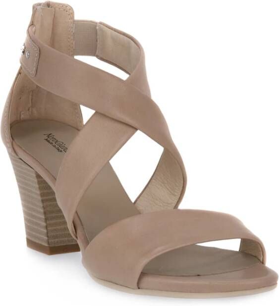 Nerogiardini Sandalen met hoge hakken Beige Dames