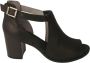 Nerogiardini Elegant High Heel Sandals Black Dames - Thumbnail 3