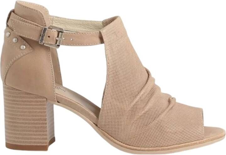 Nerogiardini Peep Toe Beige Dames