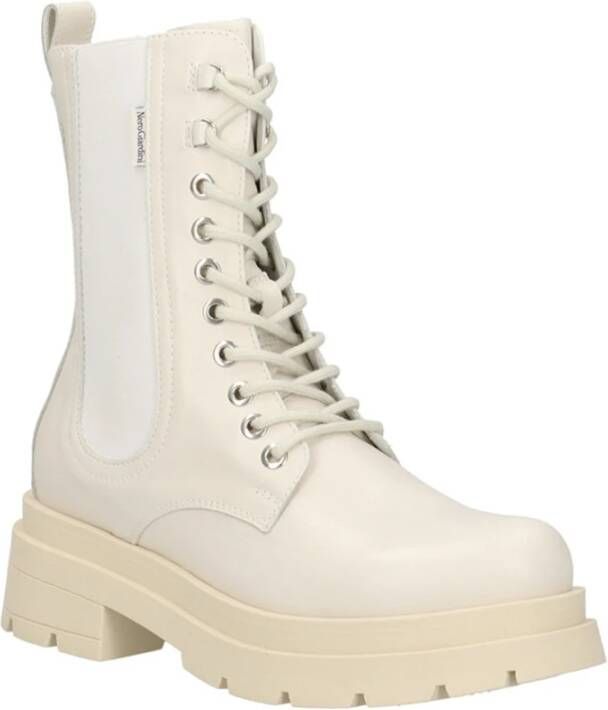 Nerogiardini Lace-up Boots White Brown Dames - Foto 1