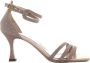 Nerogiardini Elegant Strappy High Heel Sandals Pink Dames - Thumbnail 10