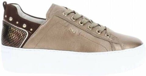 Nerogiardini Lage Top Sneakers Brown Dames