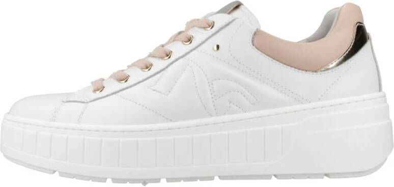 Nerogiardini Sportieve Vetersneakers White Dames