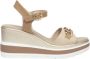 Nerogiardini Stijlvolle Casual Schoenen Beige Dames - Thumbnail 1