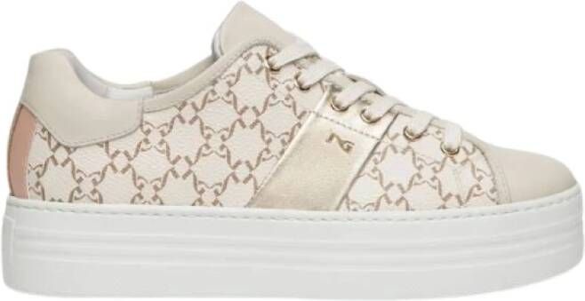 Nerogiardini Stijlvolle Damessneakers Beige Dames