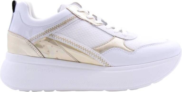 Nerogiardini Stijlvolle Delpech Sneaker voor Vrouwen White Dames