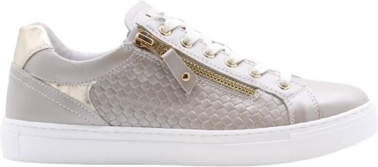 Nerogiardini Stijlvolle Furtado Sneaker Beige Dames