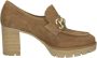 Nerogiardini Stijlvolle Loafer Schoenen voor Mannen Beige Dames - Thumbnail 1