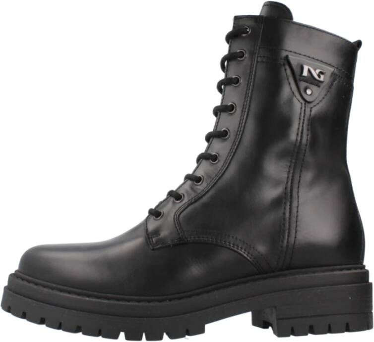 Nerogiardini Stijlvolle Veterschoenen Black Dames