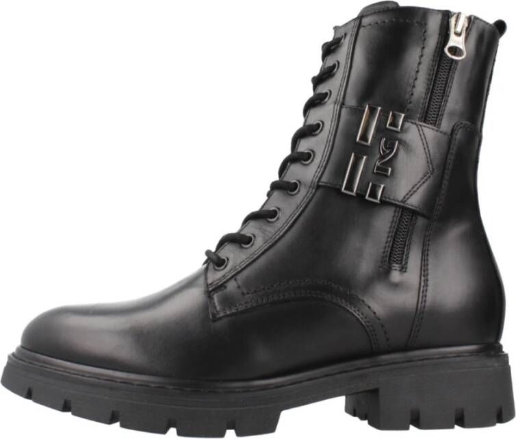 Nerogiardini Stijlvolle Veterschoenen Black Dames