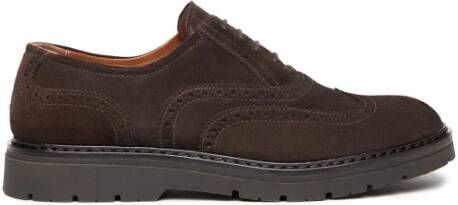 Nerogiardini Suède Oxford Schoenen Bruin Brown Heren