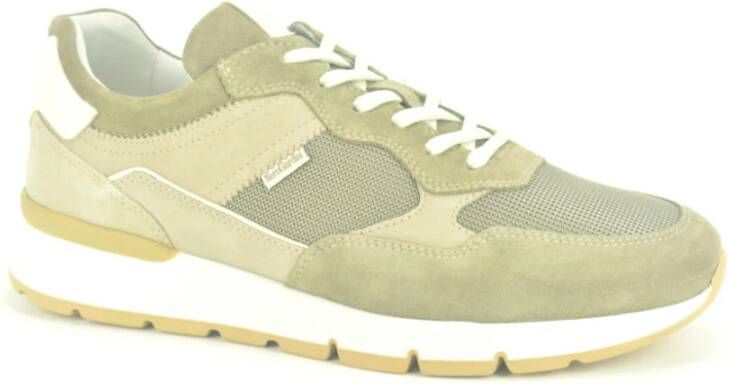 Nerogiardini Taupe Combi Runner Schoenen Beige Heren