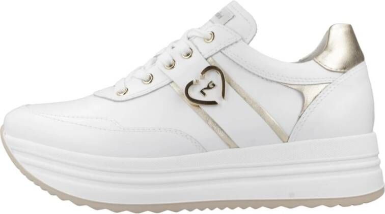 Nerogiardini Veters Sportieve Sneakers White Dames