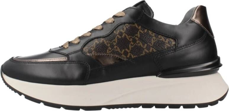 Nerogiardini Leren Sneakers voor Vrouwen Black Dames