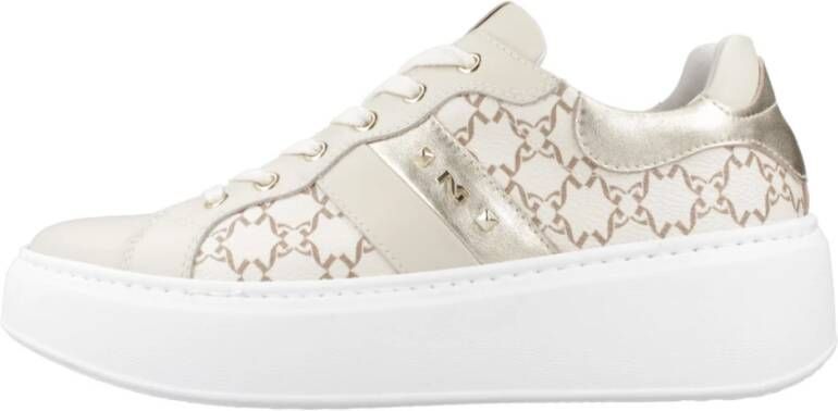 Nerogiardini Vetersportieve sneakers Beige Dames