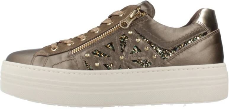 Nerogiardini Vetersportieve sneakers Brown Dames