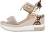 Nerogiardini Wedges Beige Dames - Thumbnail 1