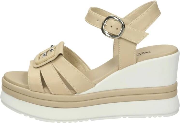 Nerogiardini Wig Sandalen Beige Dames