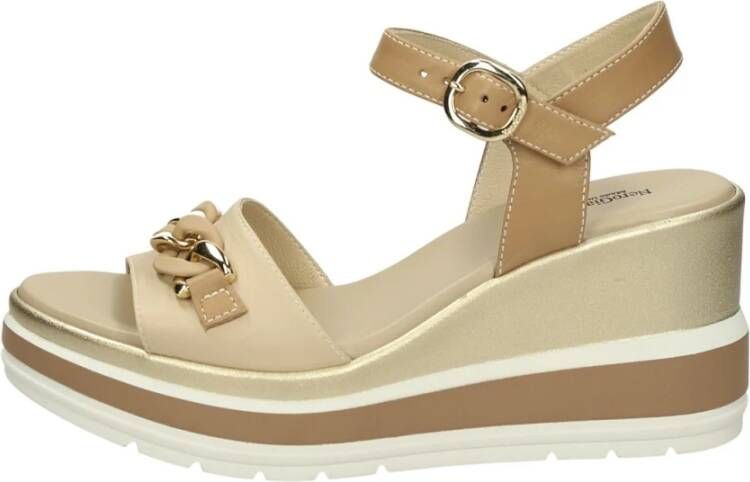 Nerogiardini Wig Sandalen Beige Dames