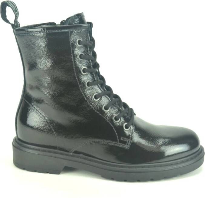 Nerogiardini Zwart lace Boot N. (doc martens) Zwart Dames