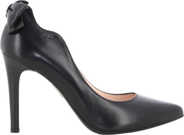 Nerogiardini Zwarte Decolletè Schoenen voor Vrouwen Black Dames