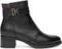 Nerogiardini Leren Enkellaarzen Elegant Kwaliteit Stijl Black Dames - Thumbnail 11