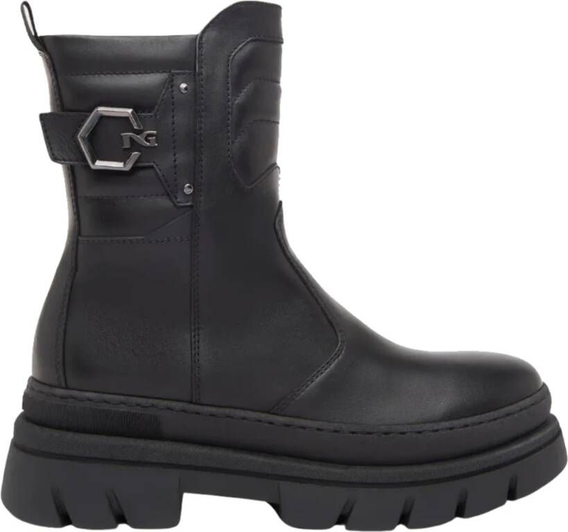 Nerogiardini Zwarte Handschoen Giakarta 9206 001 Black Dames