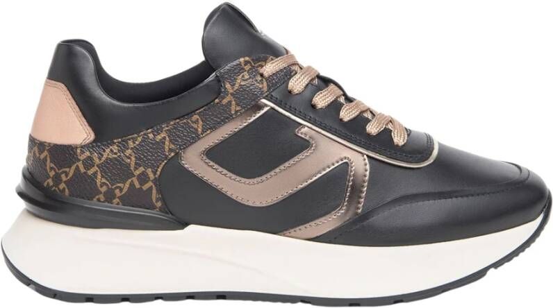 Nerogiardini Zwarte Sneakers met Italiaanse Kwaliteit Black Dames