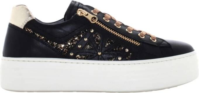 Nerogiardini Zwarte sneakers voor vrouwen Black Dames