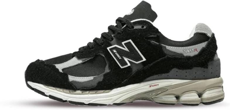 New Balance 2002R Protection Pack Black Grey Zwart Heren