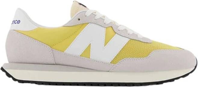 New Balance Casual Chamois Leren Sneakers White Heren