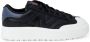 New Balance Zwarte leren sneakers Uni stijl Black Dames - Thumbnail 1