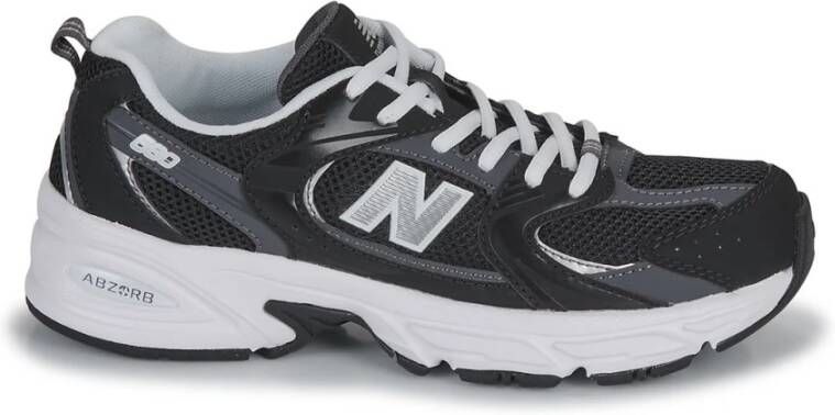 New Balance 530 Zwart Zilver Wit Zwart Dames