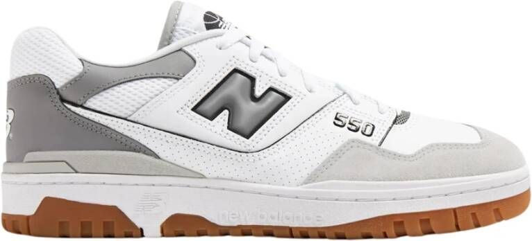 New Balance 550 Grijs Wit Sneakers Multicolor Heren