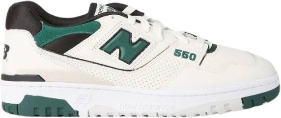 New Balance 550 Sneakers MaxiHeren Ondersteuning Gladde Afwerking Groen Heren