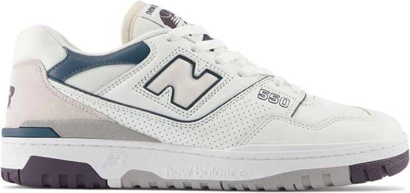 New Balance 550 Klassieke Basketbalsneakers White Heren