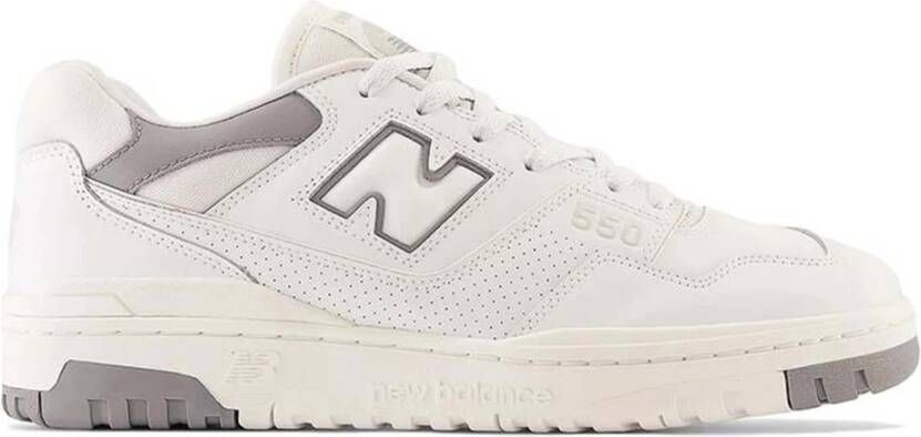 New Balance 550 Basketball Schoenen white white light grey maat: 41.5 beschikbare maaten:41.5