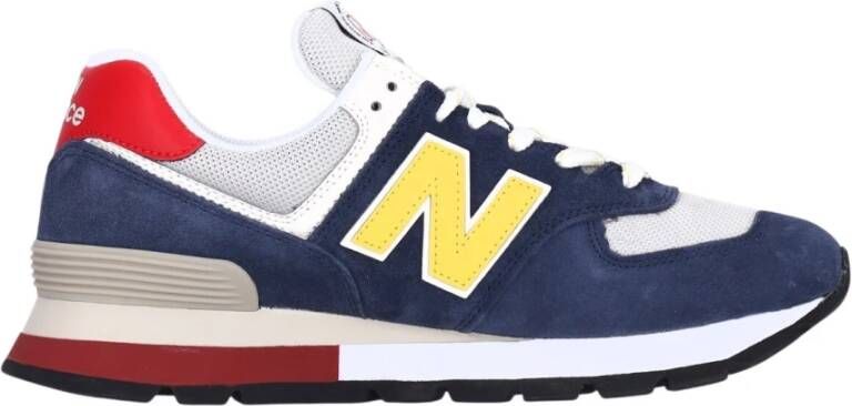 New Balance 574 Lage Sneaker voor Heren Blauw Heren