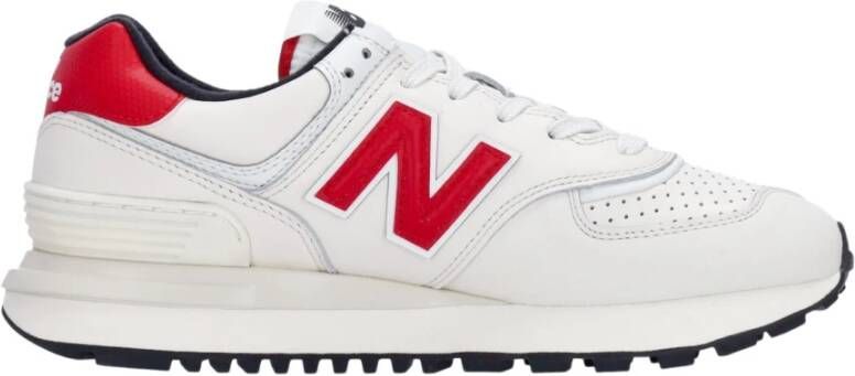 New Balance 574 Lage Sneaker voor Heren Wit Heren