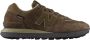 New Balance 574 Legacy Sneakers van suède en Cordura Brown Heren - Thumbnail 1